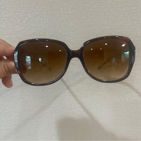 Vintage Ralph Lauren RA5138 Large Sunglasses Tortoise Blue 601/13 58-16 - Picture 1 of 8